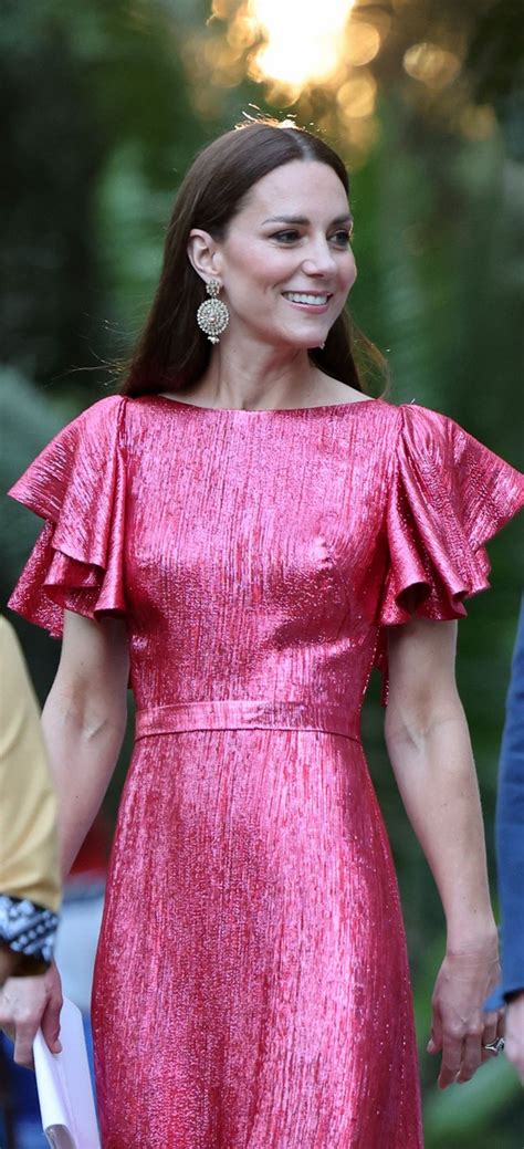 kate middleton pink gown